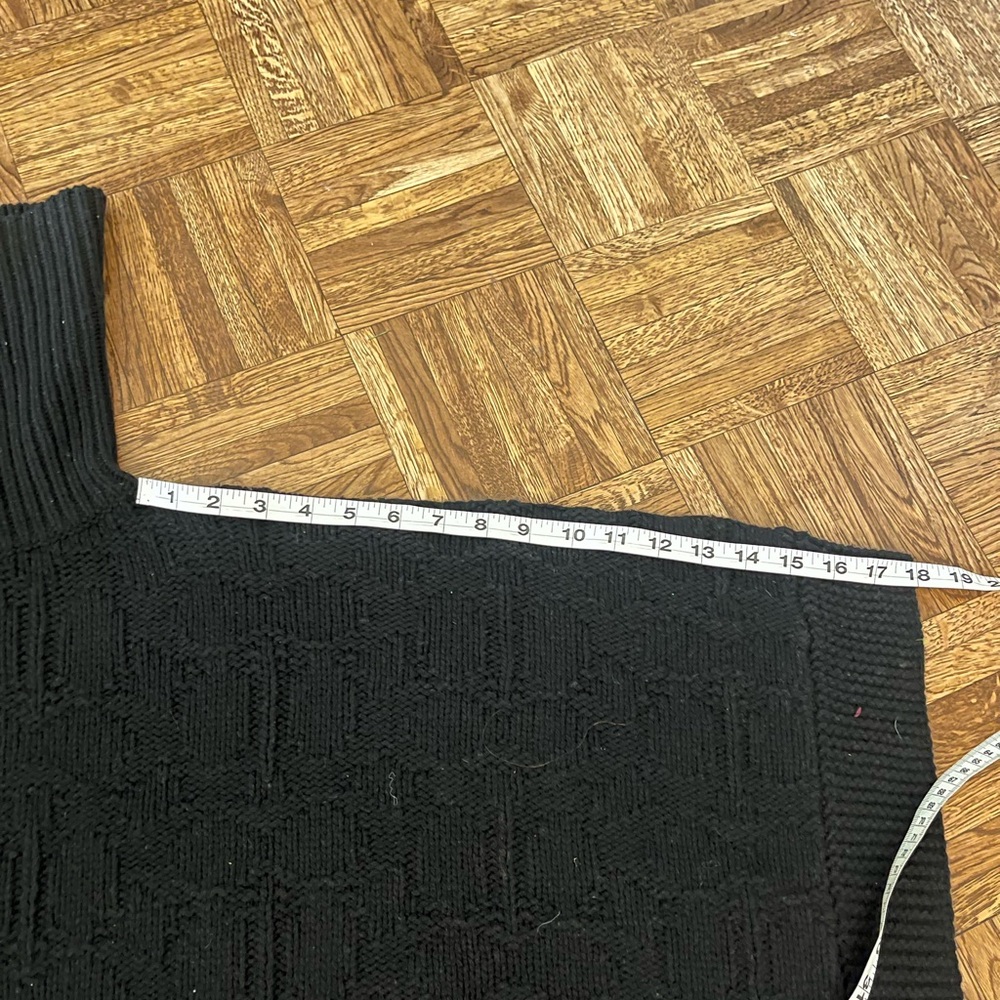 Coach Black Turtleneck Sweater Classic Style - Picture 10 of 16